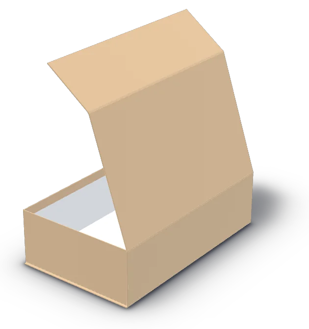 La scatola nella carta scelta
